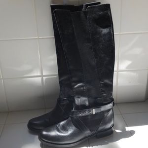 Steve Madden Black Riding Boots